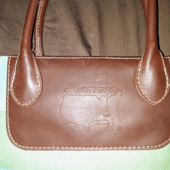 Master's Green Tote Bag with Leather Straps - Picture 3 of 3